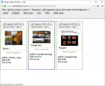The dialog box The dialog box