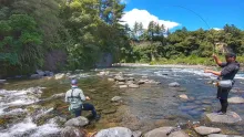 Video thumb for Raft fishing Tongariro