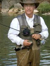 User submitted picture: Grandfather fishing for s...